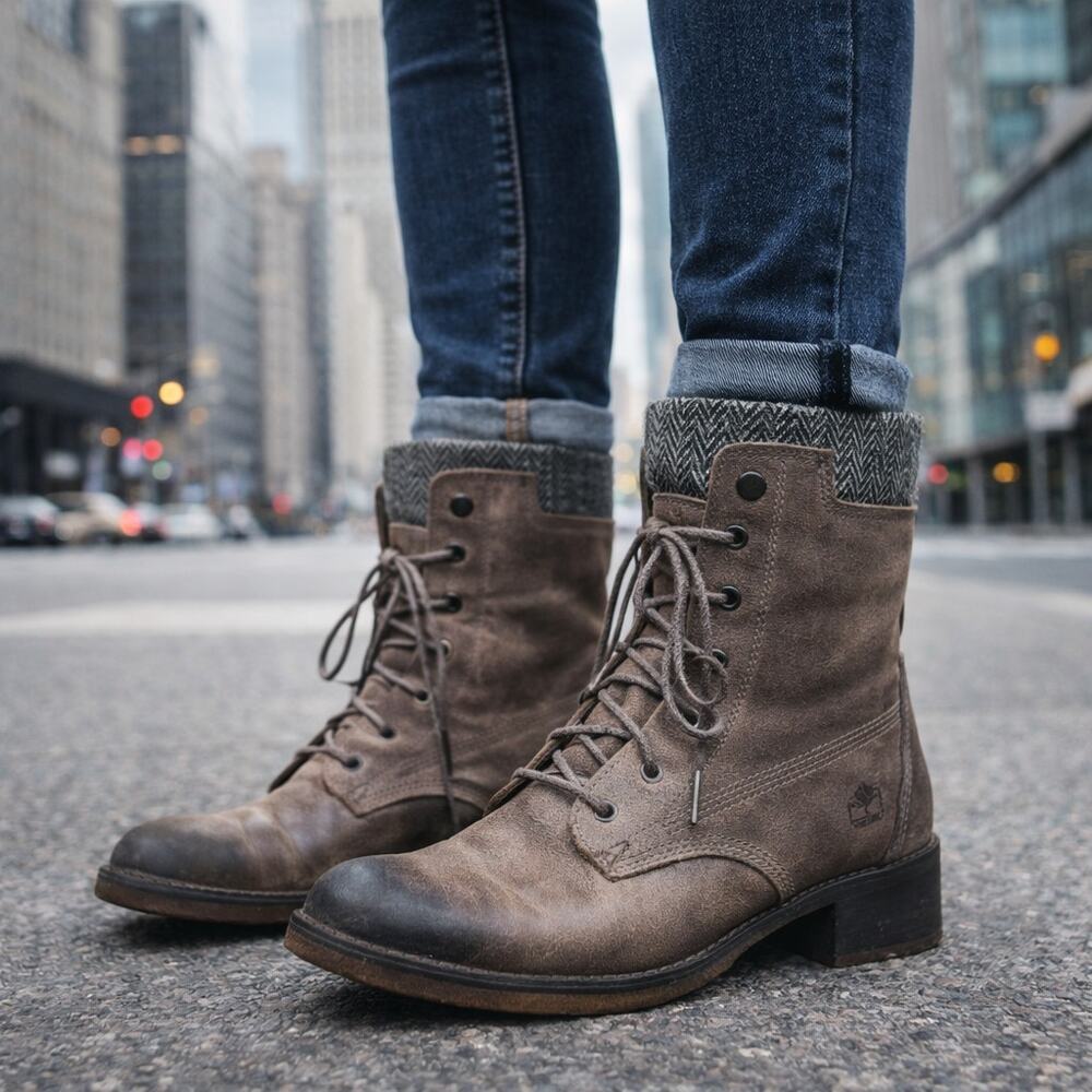 Timberland Brown Ankle Boots